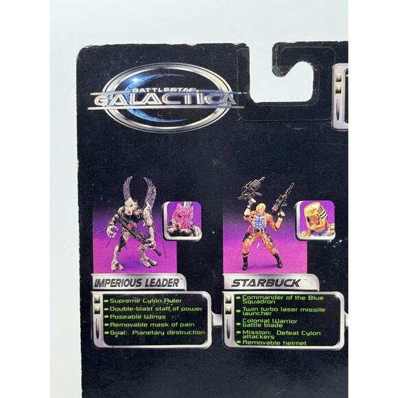 Trendmasters Battlestar Galactica Imperious Leader Reptilian Cylon Leader 1996 - Picture 8 of 15